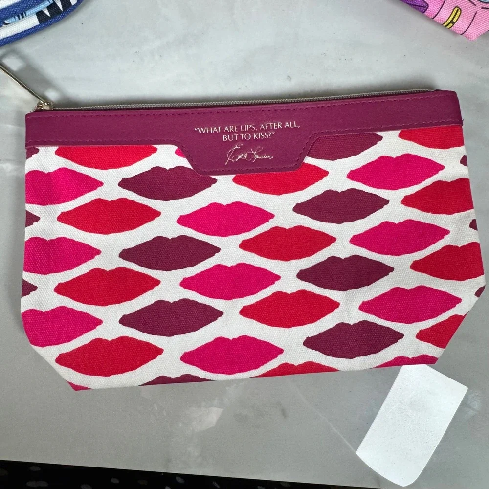 Lot‎ of 7 Novelty Cosmetics Bags Pouches Makeup Organizers Estee Lauder Clinique